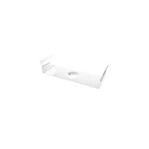 MET mounting clip for LUMINES SOLIS profile, white lacquered