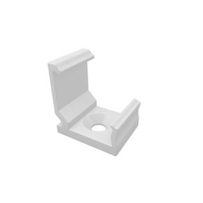 LUMINES upevňovací svorka C/H bílá