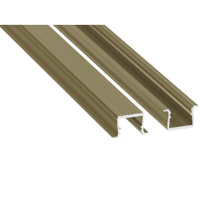 Profil LUMINIS typu axin Reed Green lakovaný 1 m