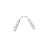 LUMINES GENESIS Magnetic track power feed straight flex white