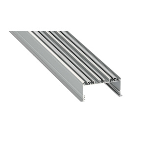 Profil Lumines typu inLargo v anodiizované stříbrné barvě, délka 2,02 m Profil Lumines typu inLargo v anodiizované stříbrné barvě, délka 2,02 m