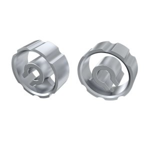 Kruhové LED svítidlo LUMINES COSMO stříbrné