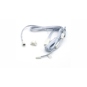 Bílý senzorový spínač skříňky 60/100W 12/24V