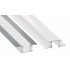 Profil typu Lumines MONO lakovaný bílý bez perforace 2,02m
