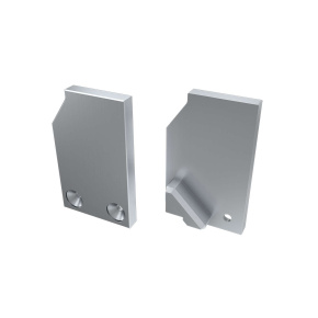 Koncovka LUMINES ALU I10 10mm stříbrná levá Koncovka LUMINES ALU I10 10mm stříbrná levá