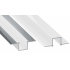 Profil LUMINES typu GAUDI v bílé lakované úpravě bez perforace, délka 3 m