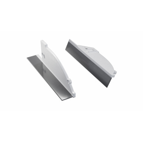 Koncová krytka LUMINES ALU TOPO bílá s otvorem