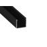 Lumines profile type RAI black anodized, 1 m