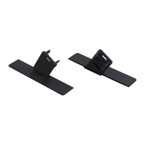 LUMINES koncová krytka Sono černá pravá s otvorem