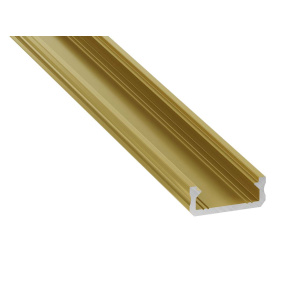 Profil LED svítidla typu D RAL1923 matný, 1 m Profil LED svítidla typu D RAL1923 matný, 1 m