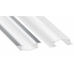 Profil typu Lumines Veda lakovaný bílý, 1 m Profil typu Lumines Veda lakovaný bílý, 1 m