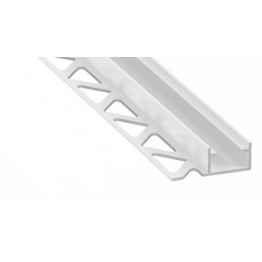 Profil LUMINES typu FINO bílý lakovaný 3 m Profil LUMINES typu FINO bílý lakovaný 3 m