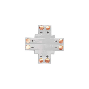 Typ "+" 10mm konektor LED osvětlení Typ "+" 10mm konektor LED osvětlení