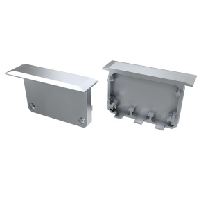 LUMINES koncová krytka INSO šedá