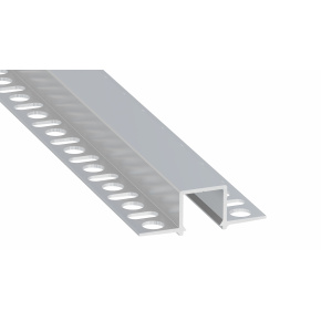 Profil LUMINES typu Gaudi, neanodizovaný, délka 3 m