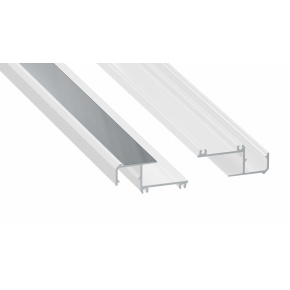 Liniový LED svítidlo profilu typu IPA12 v bílé lakované úpravě, délka 3 m Liniový LED svítidlo profilu typu IPA12 v bílé lakované úpravě, délka 3 m