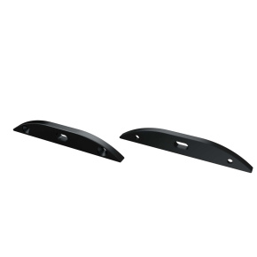 Koncovka Lumines ALU RETO černá s otvorem Koncovka Lumines ALU RETO černá s otvorem