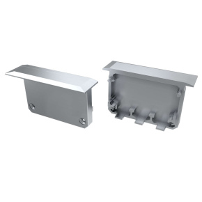 Koncovka LUMINES INSO stříbrně lakovaná Koncovka LUMINES INSO stříbrně lakovaná