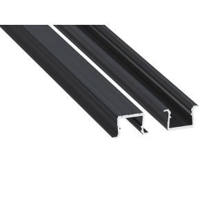 Profil LUMINES typu axin Rock Anthracite lakovaný 2,02 m