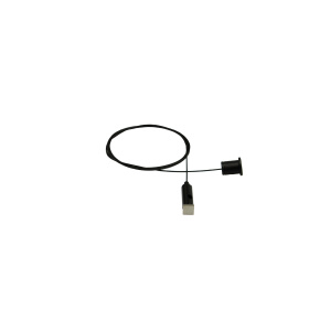 Závěsná sada černá (s kabelem 1500 mm) čtvercový závěs