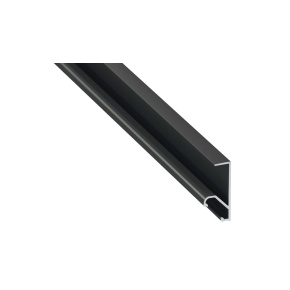 Profil Luminis typu Q18, černý eloxovaný, 1 m
