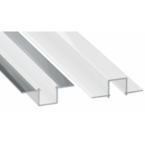 Profil LUMINES typu GAUDI bílý lakovaný bez perforace 2,02 m