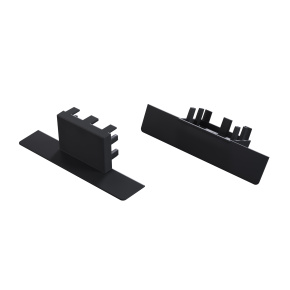 Koncová krytka LUMINES v černém provedení