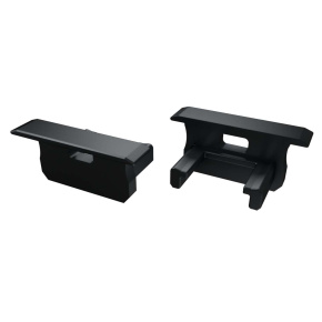 LUMINES Koncovka B černá s otvorem