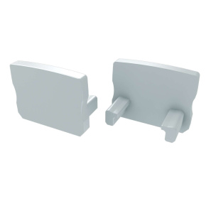 LUMINES koncový kryt A VYSOKÁ bílá