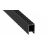 Profil typu Lumines Claro lakovaný černý, 2,02 m