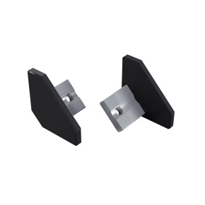 Koncovka LUMINES ALU černě lakovaná Koncovka LUMINES ALU černě lakovaná