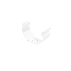 MET mounting clip for LUMINES COSMO profile, white lacquered