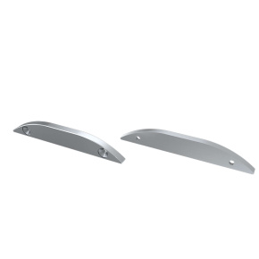 Koncovka LUMINES ALU RETO stříbrná