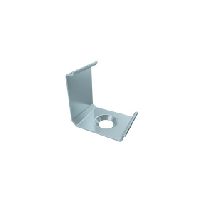 MET mounting clip for LUMINES ajar profile, RAL  220 70 10