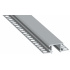Profil LED osvětlení Lumines typu MONO v eloxované stříbrné barvě, délka 1 m.