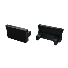 LUMINES ALU koncová krytka A černá