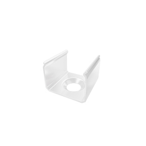MET mounting clip for LUMINES SEI profile, white lacquered MET mounting clip for LUMINES SEI profile, white lacquered