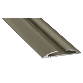 Profil LED svítidla typu Reto, anodizovaná nerezová ocel, 2,02 m