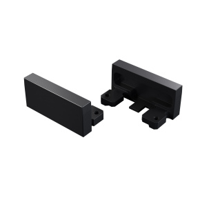 Koncovka LUMINES ALU, černá eloxovaná