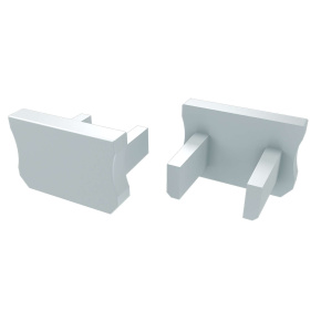 LUMINES Koncová krytka X bílá