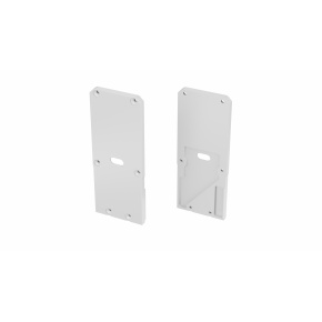 Koncové krytky LUMINES UNICO + TALIA M2 bílé pravé s otvorem