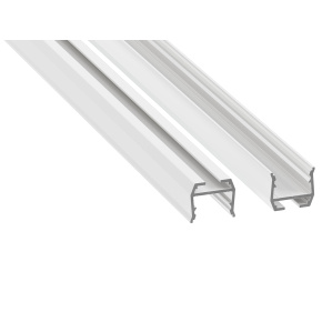 Profil LUMINES typu axel, bílý lakovaný, 3 m Profil LUMINES typu axel, bílý lakovaný, 3 m