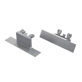 Koncová krytka LUMINES ALU s povrchovou úpravou stříbřitého eloxování