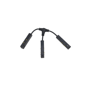 Magnetický napájecí adaptér typu T pro kolejnicový systém LUMINES GENESIS. Magnetický napájecí adaptér typu T pro kolejnicový systém LUMINES GENESIS.