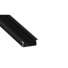 TEKKNI TVED Set, black, transparent cover, 3 m