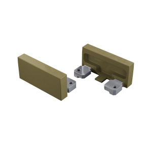 LUMINES ALU koncová krytka v barvě zeleného rákosu