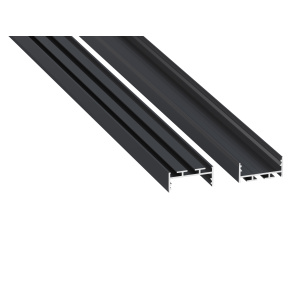 Profil LUMINES typu aria Rock Anthracite lakovaný, délka 3 m Profil LUMINES typu aria Rock Anthracite lakovaný, délka 3 m