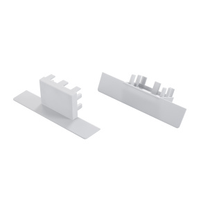 LUMINES Koncová krytka v bílé barvě