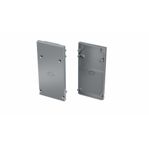 Koncovka LUMINES Dulio šedá 2w1