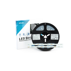 LED pásek PRO 3Y 24V 350 LED 2835 SMD 6W CW RA90 HS